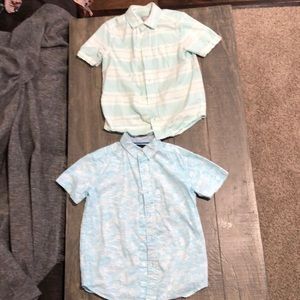 Boys button up shirts